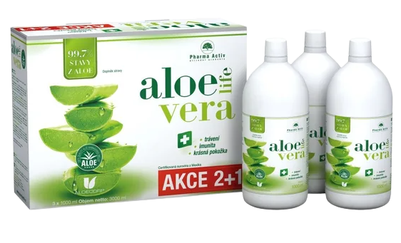 PHARMA ACTIV AloeVeraLife Natura 3 x 1000 ml