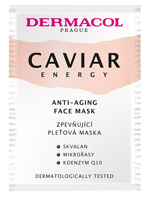 DERMACOL Caviar energy pleťová maska 2 x 8 ml