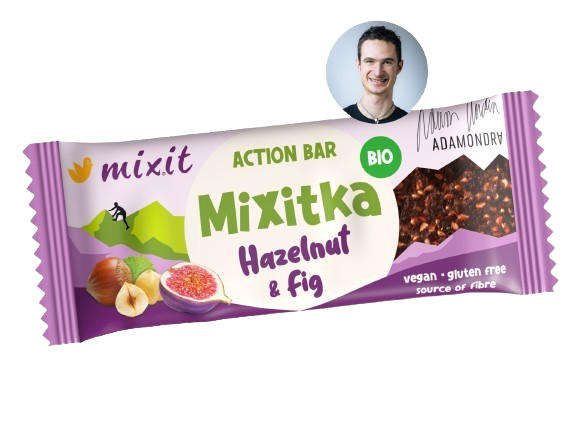 Fotografie MIXIT Action BIO Mixitka Adama Ondry - Fík a lískový oříšek 34 g