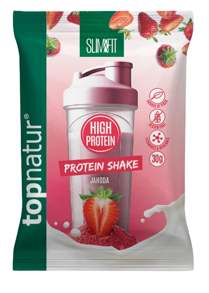 TOPNATUR SLIM&FIT Protein Shake jahoda 30 g