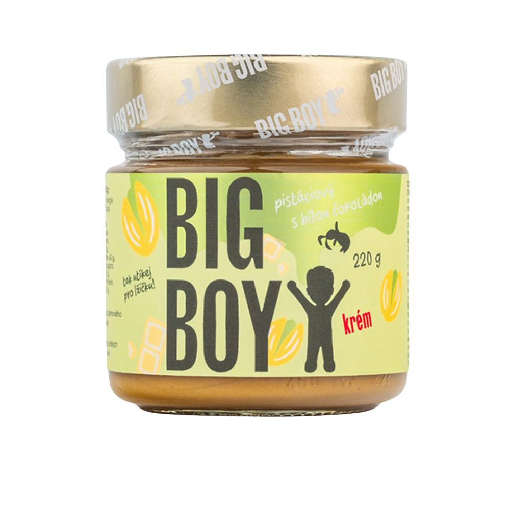 BIG BOY Pistácie s bílou čokoládou 220 g