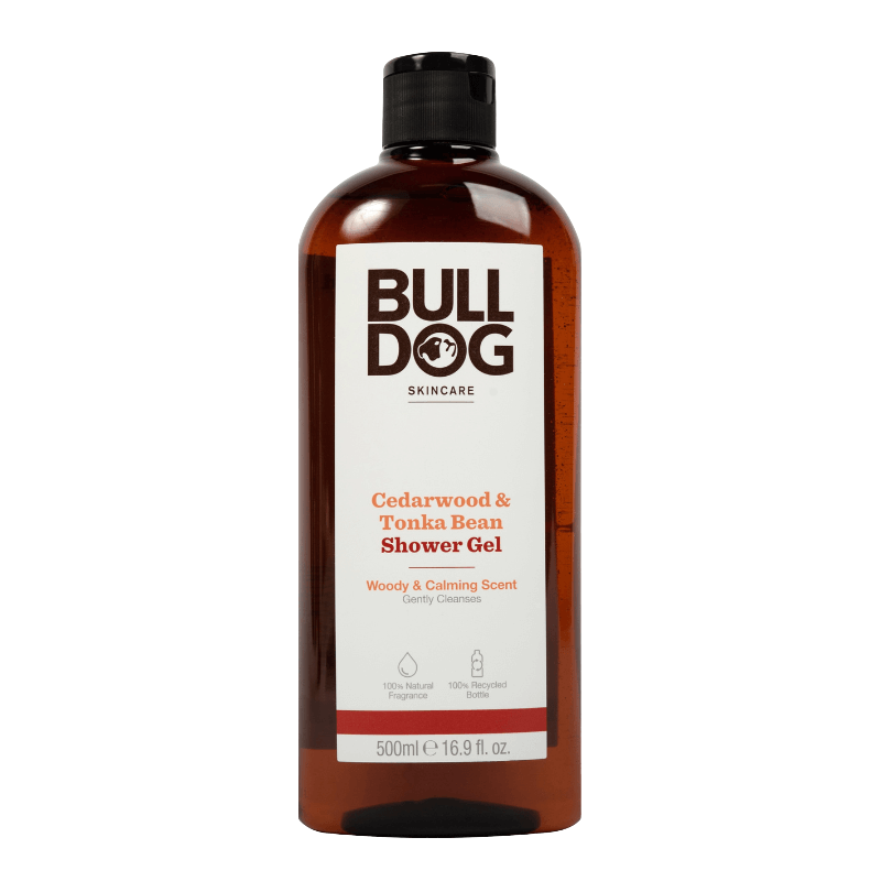 BULLDOG cedarwood & tonka bean shower gel 500 ml