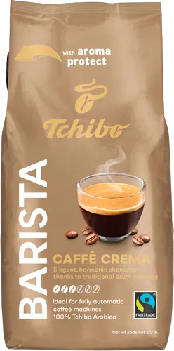 Fotografie Tchibo Barista Caffe Crema zrnková káva 1 kg