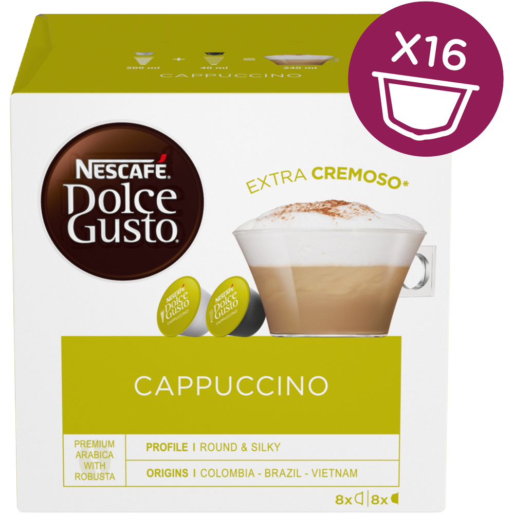 NESCAFÉ Kapsule Dolce Gusto Cappucino 16 kapsúl 16 kapsúl