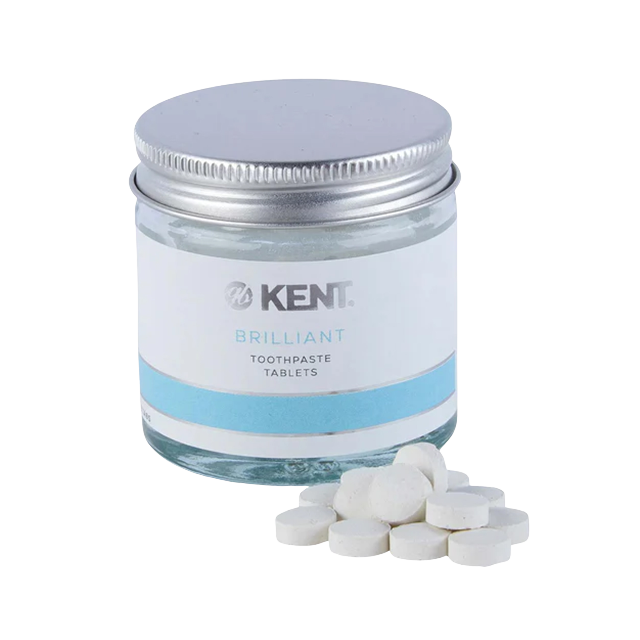 GB KENT & SONS PLC Bělící zubní tablety (suchá zubní pasta) 62 ks