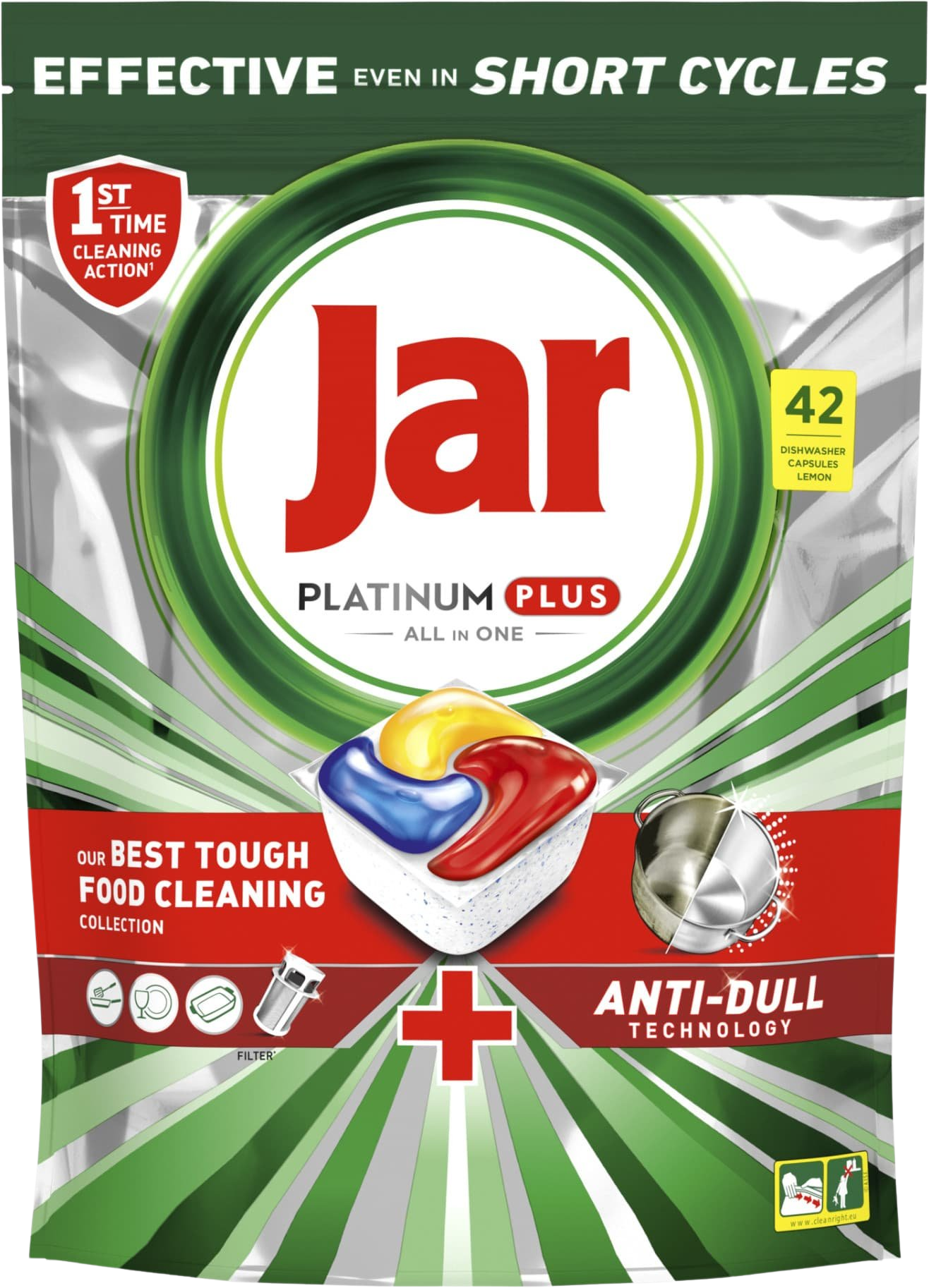 JAR kapsule Platinum Plus Lemon 42 ks