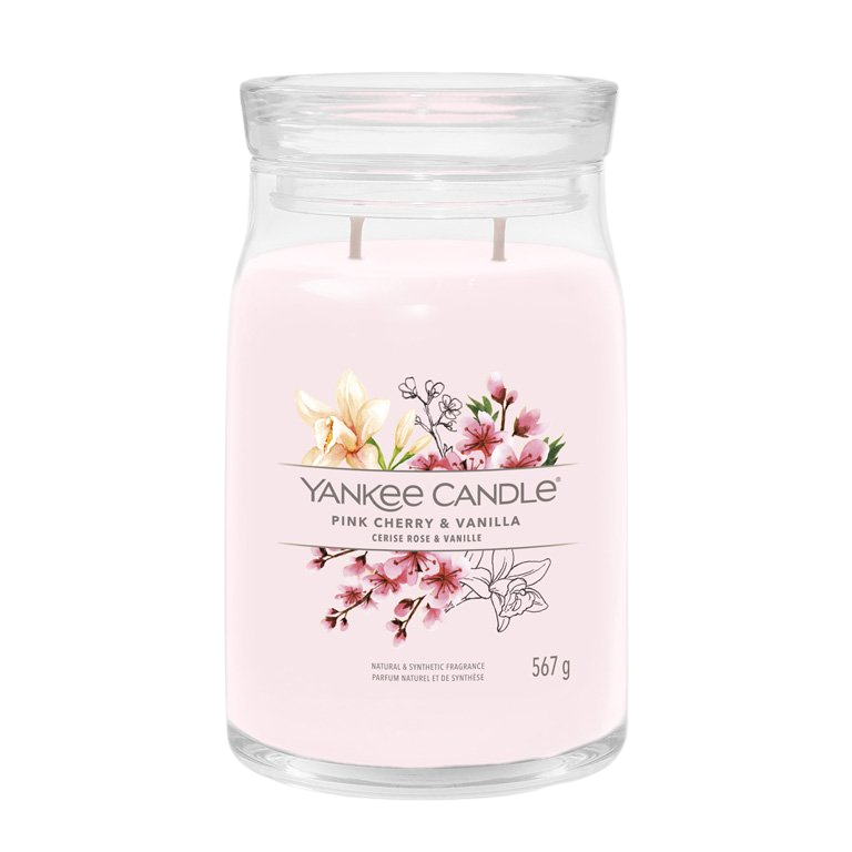 Vonná svíčka Signature Pink Cherry & Vanilla 567 g