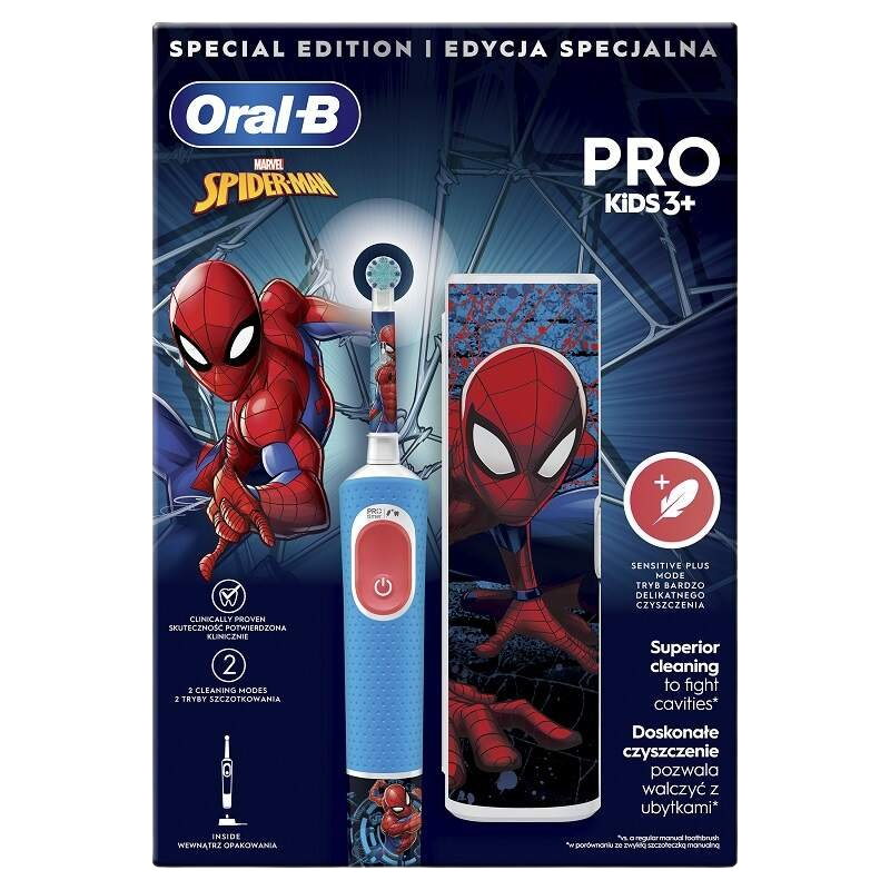 Oral-B Pro Kids Spiderman Elektrická zubná kefka