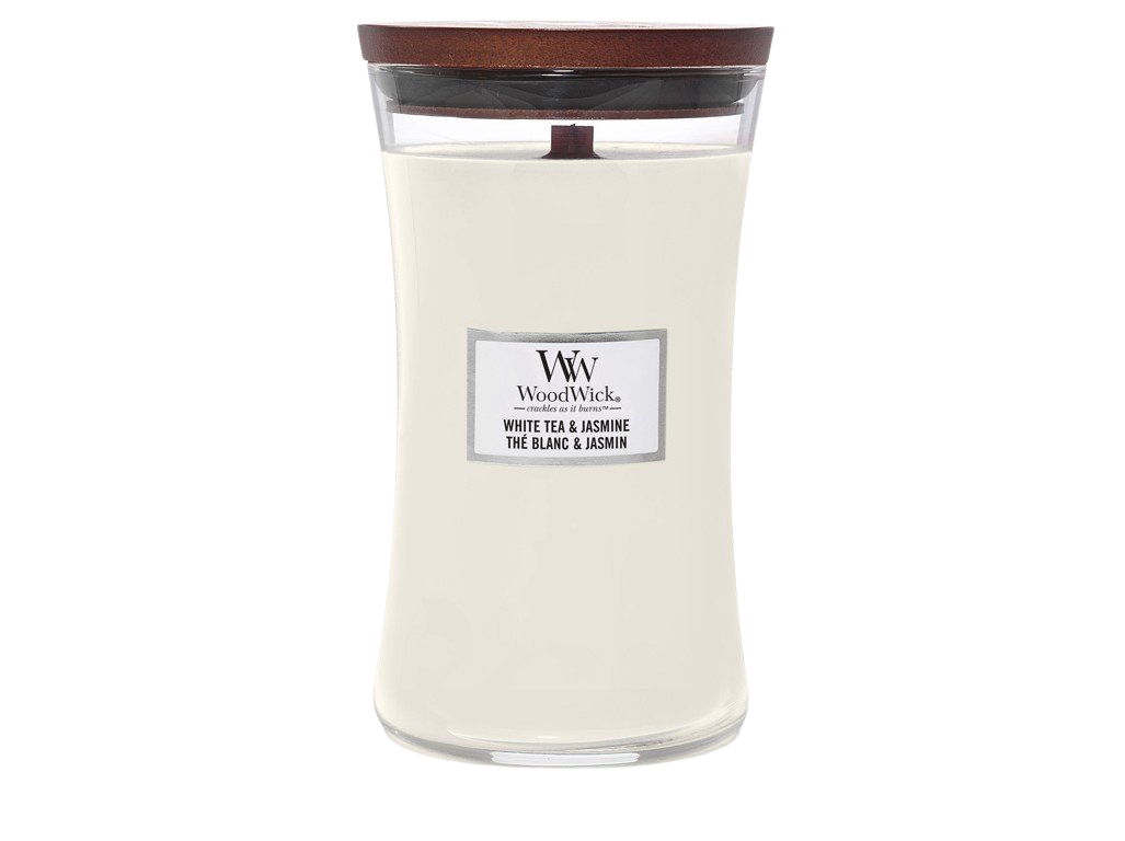 WOODWICK Váza velká WHITE TEA & JASMINE 609 g