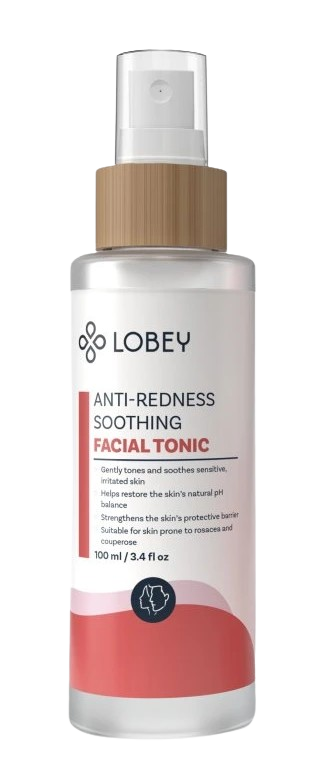 LOBEY Zklidňující pleťové tonikum na začervenání pleti 100 ml