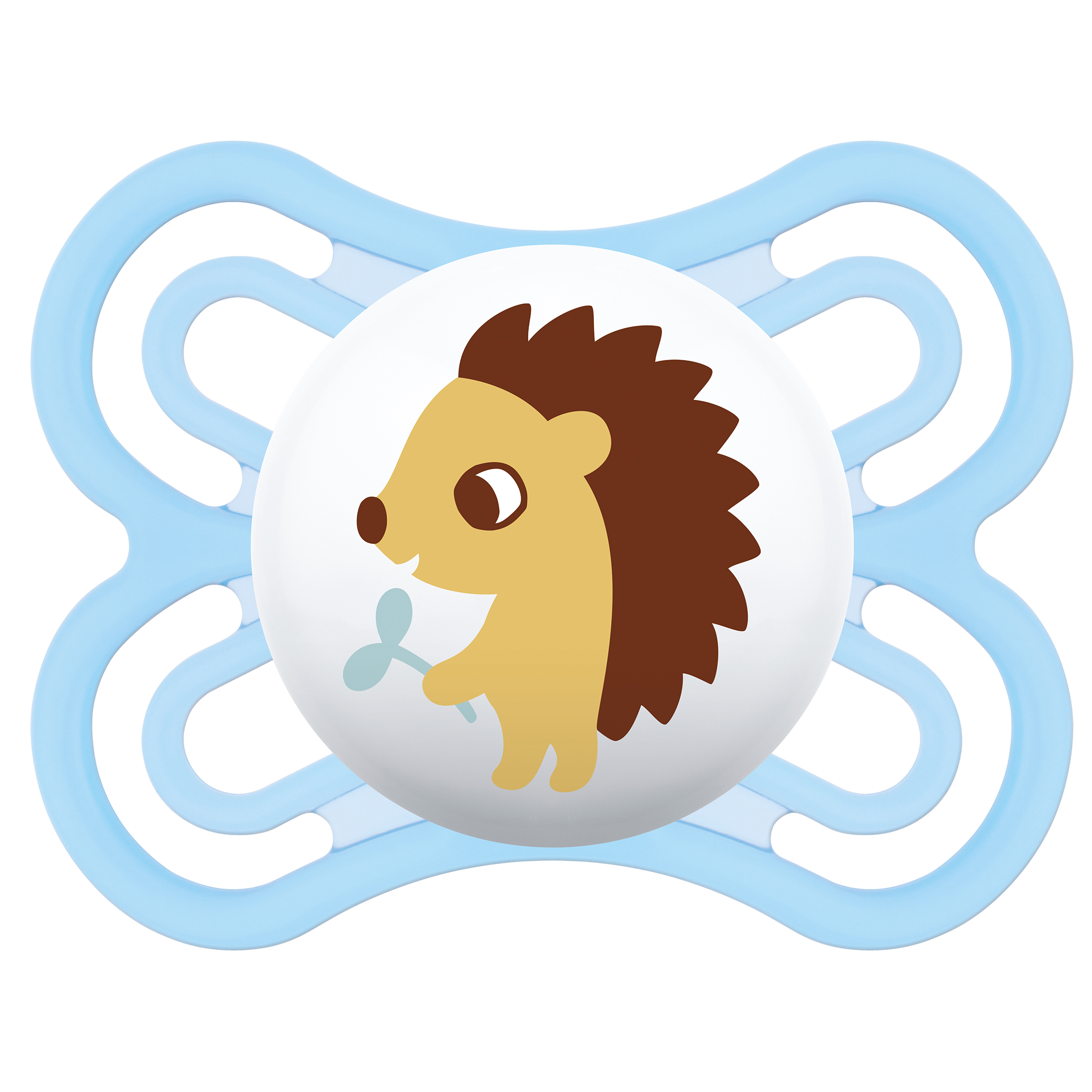 MAM Cumlík Perfect 0m+, modrý/ježko