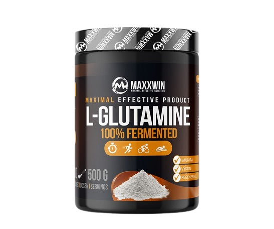 Fotografie MAXXWIN L-GLUTAMINE 100% Fermented natural 500 g