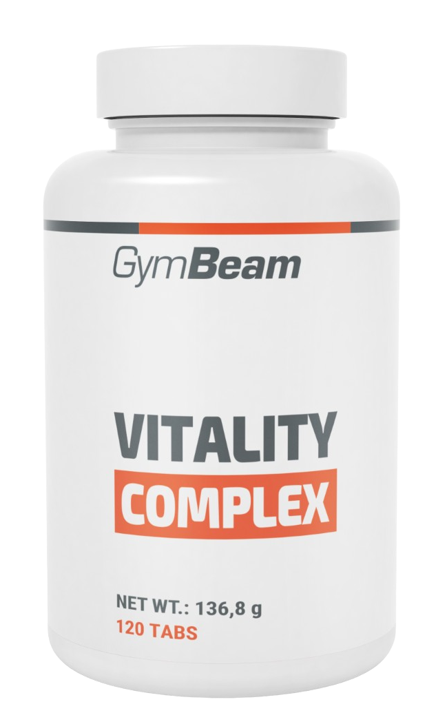 GymBeam Multivitamin Vitality Complex tablety s multivitamínovým komplexom 120 tbl