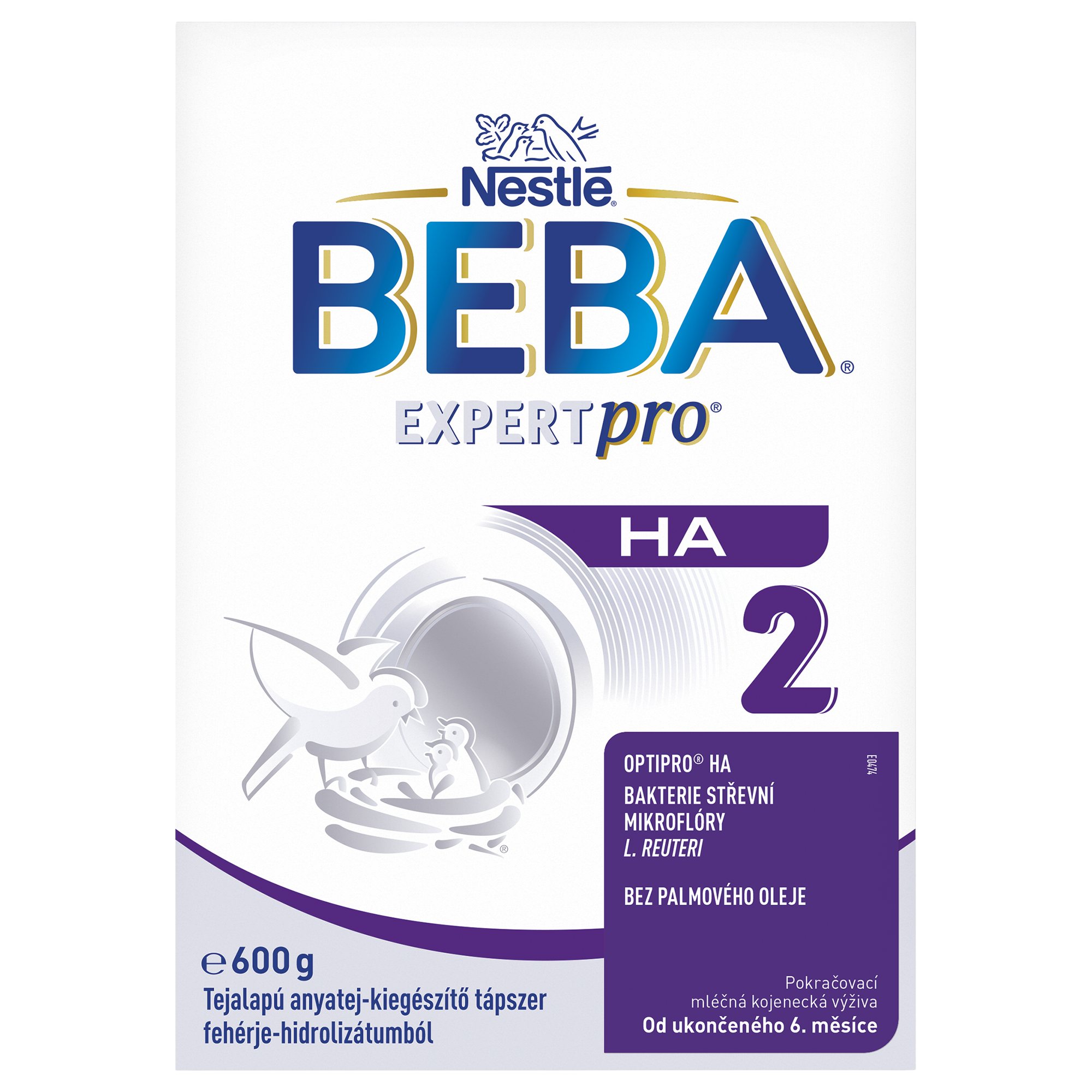 NESTLÉ BEBA Expert HA 2, pokračovací kojenecké mléko 600 g