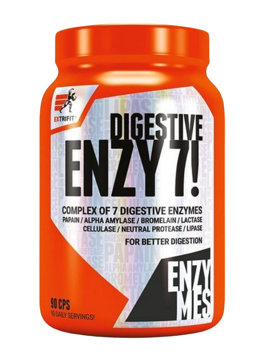 Fotografie Extrifit Enzy 7! Digestice Enzymes 90 kapslí