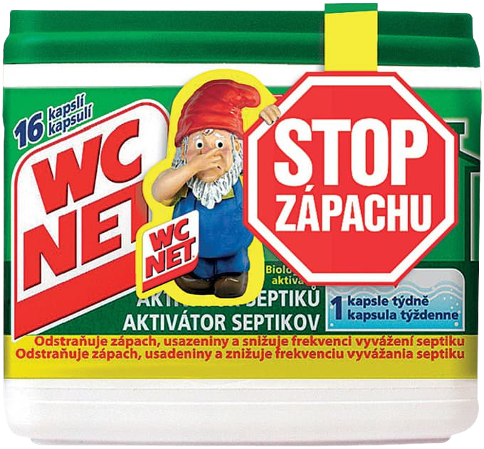WC NET Aktivátor septiků 16 ks