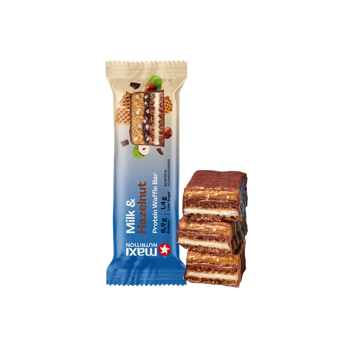 MAXI NUTRITION Waffle protein bar milk and hazelnut 40 g