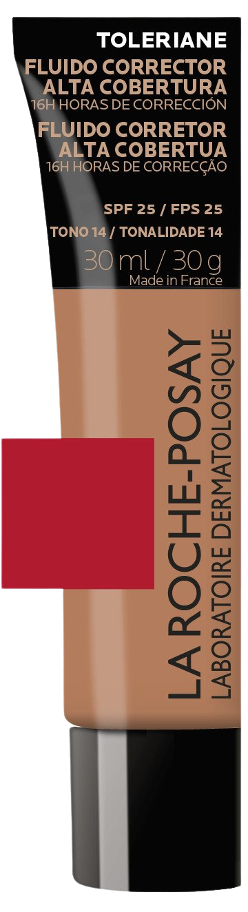 Fotografie La Roche-Posay Toleriane plně krycí korektivní make-up SPF25 odstín 14, 30 ml
