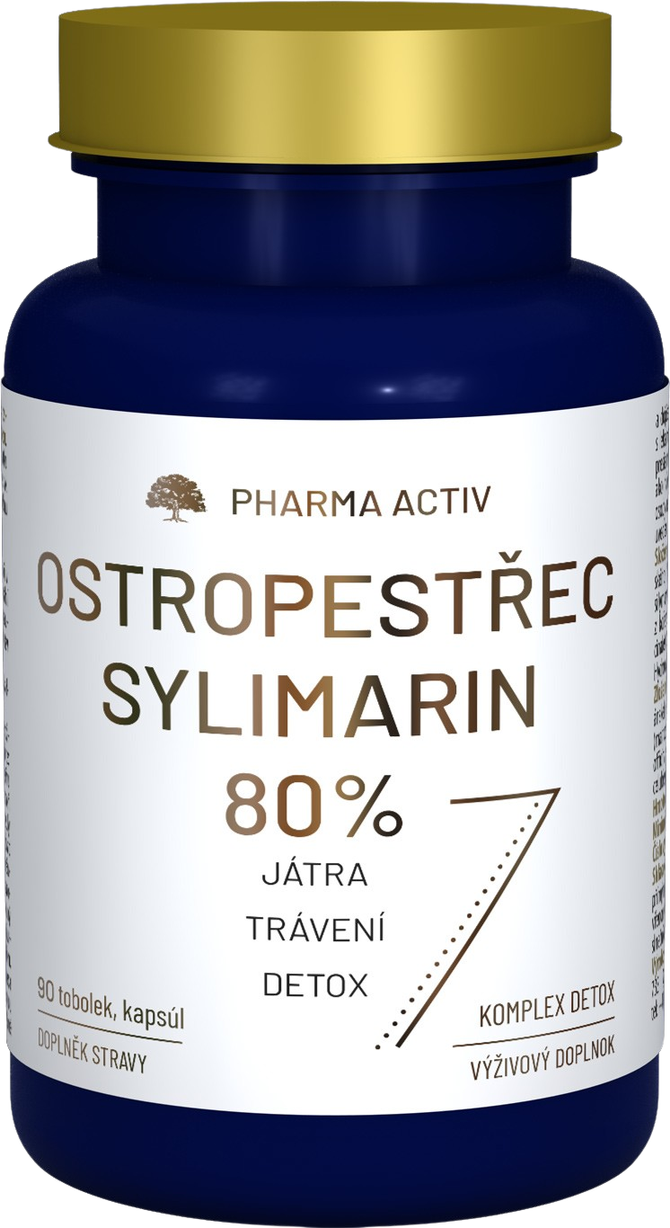 Pharma Activ Pestrec Sylimarin 80% 90 tobolek