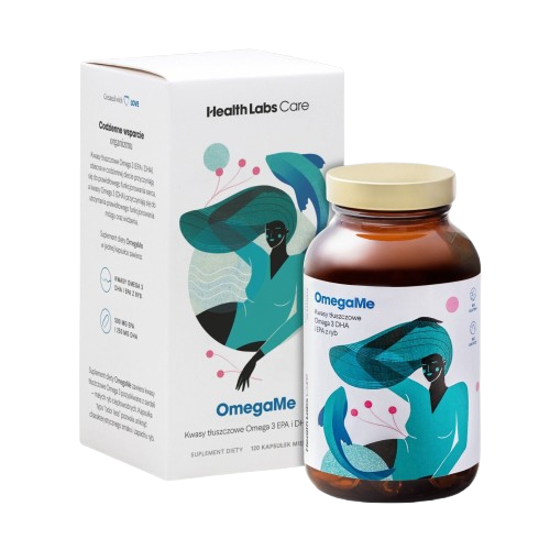 HEALTH LABS CARE OmegaMe Omega 3 na srdce a mozek 60 kapslí
