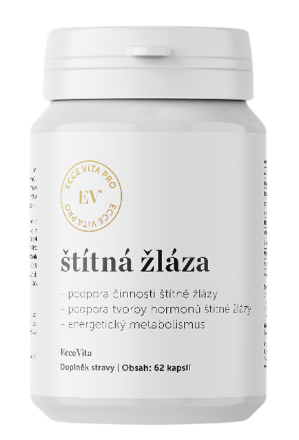 ECCE VITA Štítná žláza 62 kapslí