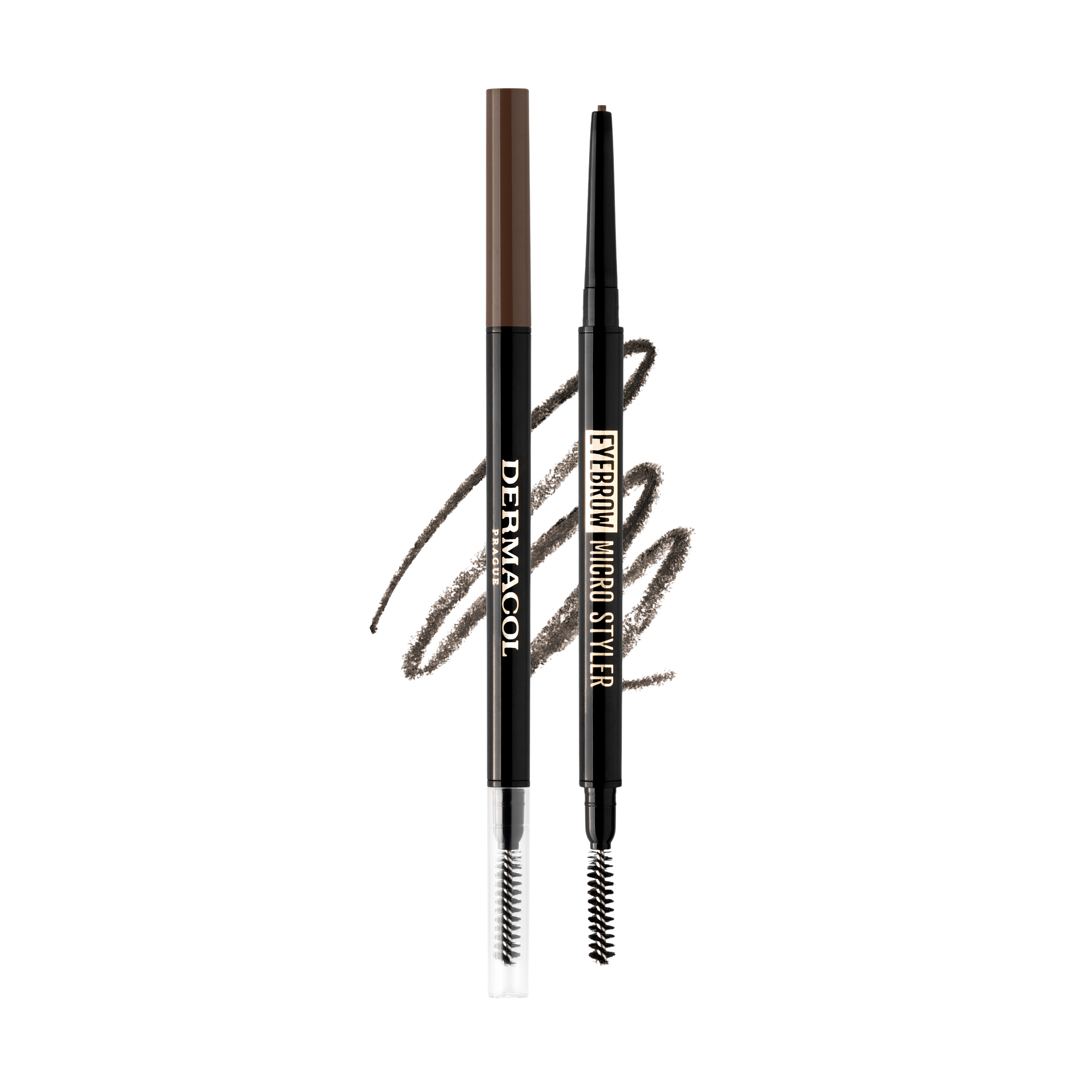 DERMACOL Automatická tužka na obočí s kartáčkem č.02, 0.1 g