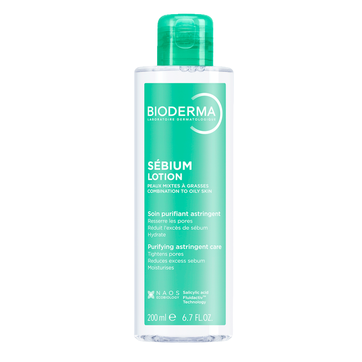 Fotografie BIODERMA Sébium Lotion hydratační booster pro mastnou pleť 200 ml