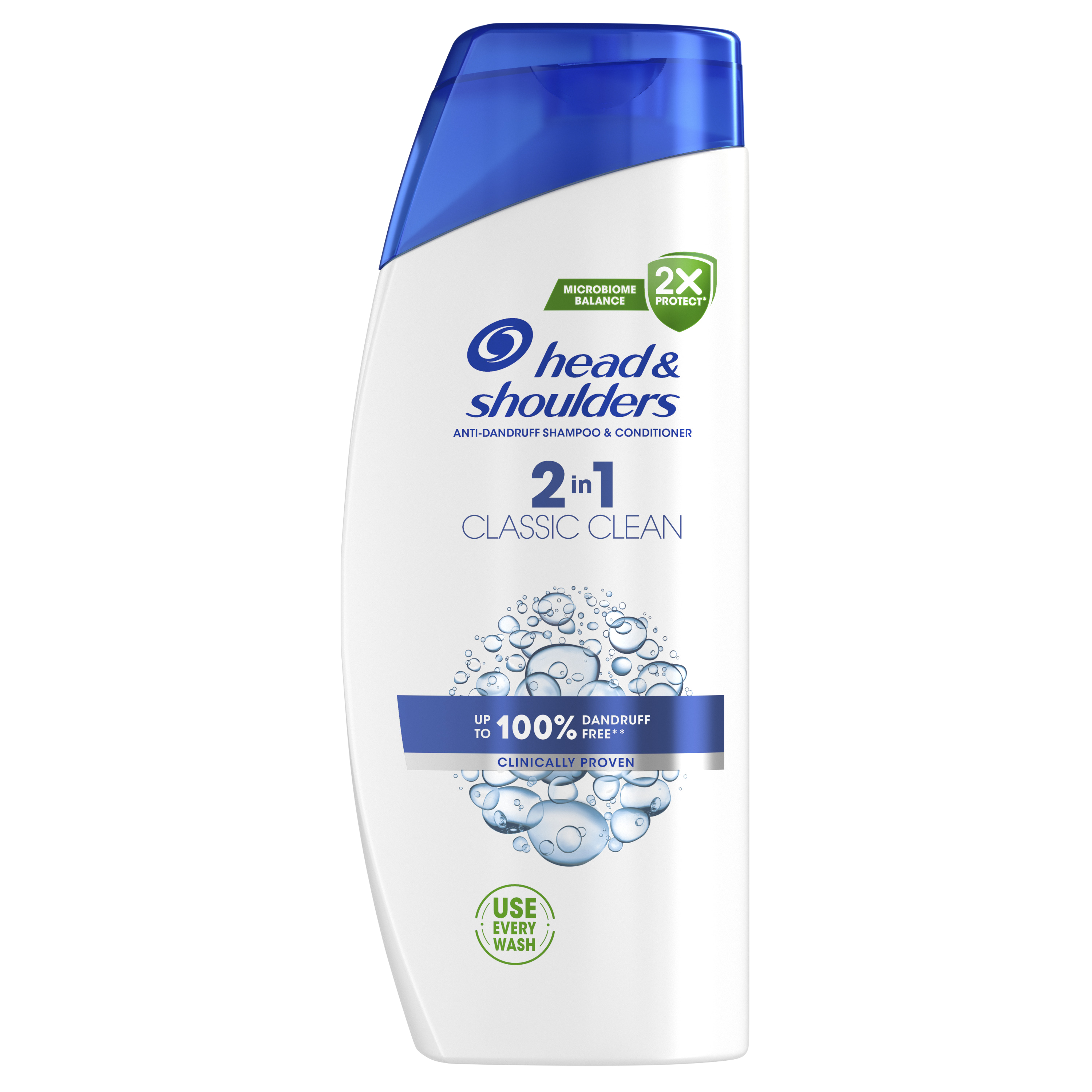 HEAD & SHOULDERS Classic Clean 2in1, Šampón proti lupinám 625 ml