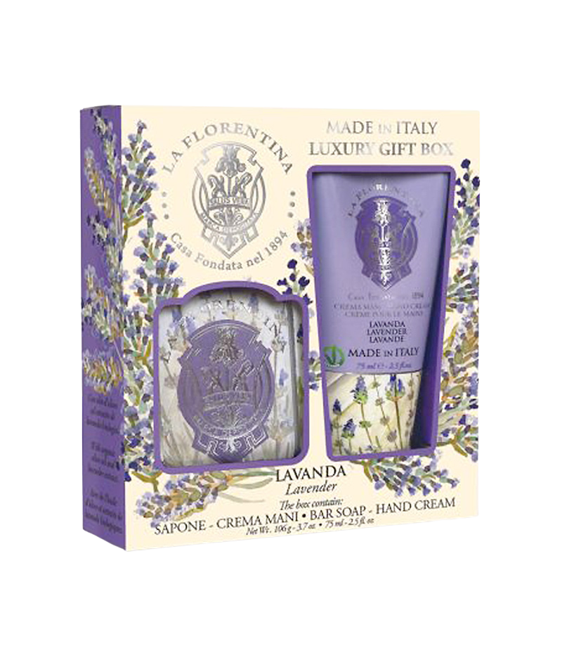 Fotografie LA FLORENTINA Hand set Lavanda