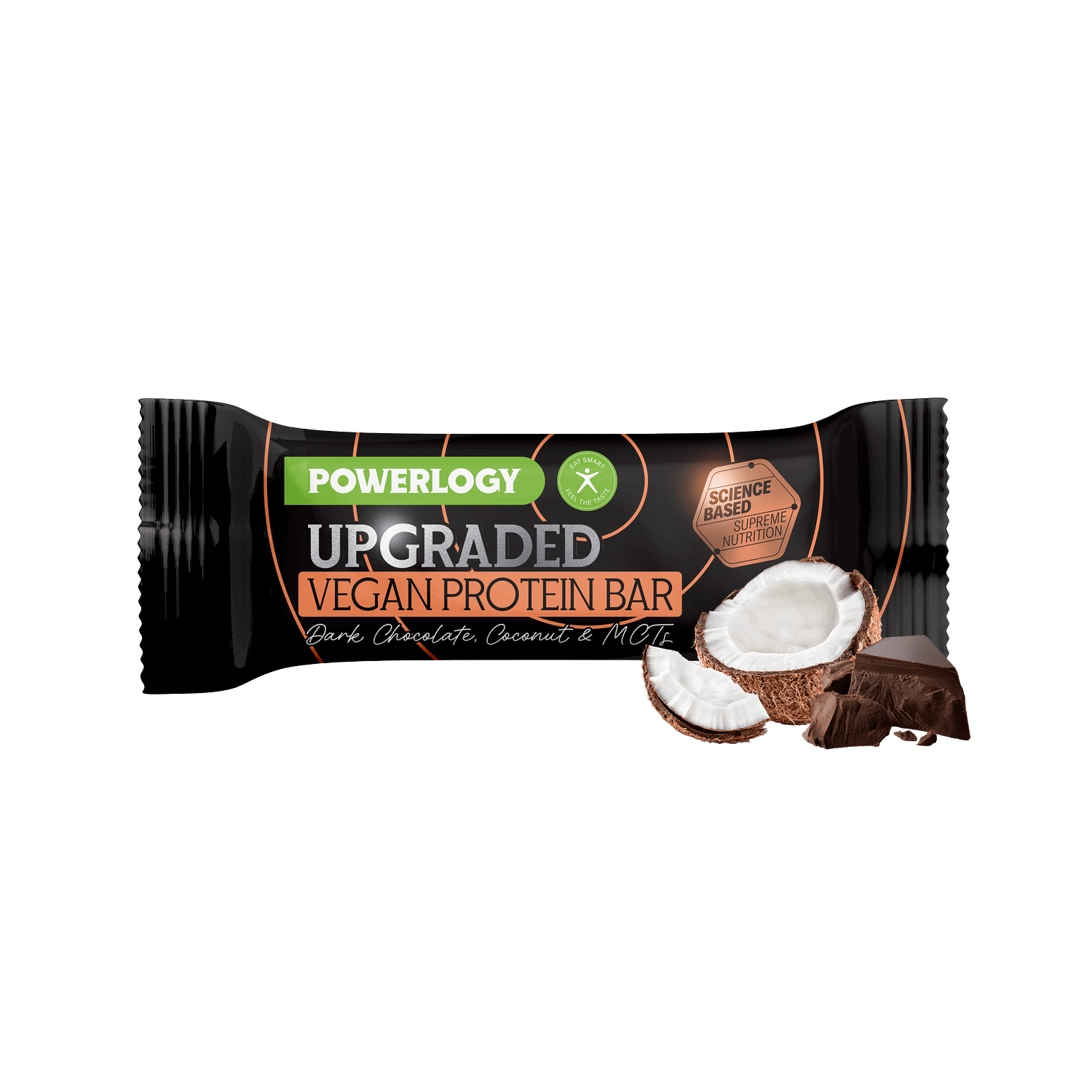 Fotografie POWERLOGY Upgraded Vegan Protein Bar 50 g