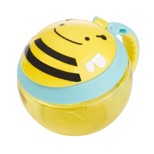 SKIP HOP Zoo Nádoba na sušenky Včelka 12m+ 222 ml