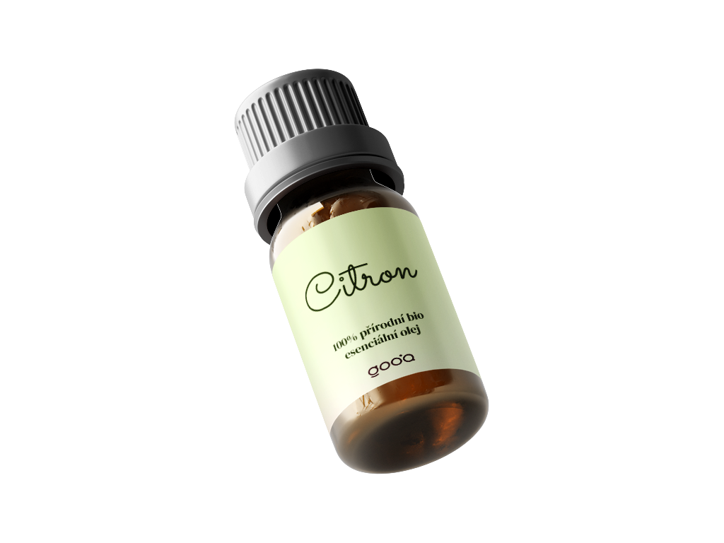 Fotografie GODA Esenciální olej BIO Citron 10 ml