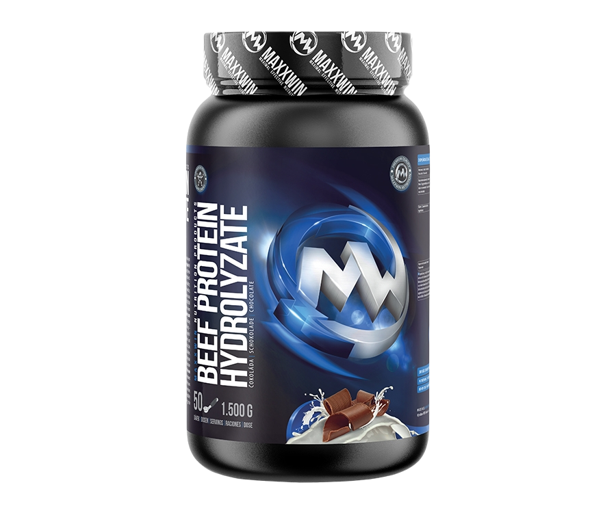 MAXXWIN Hydrolýzovat hovězí bílkovinu čokoláda. 1500 g
