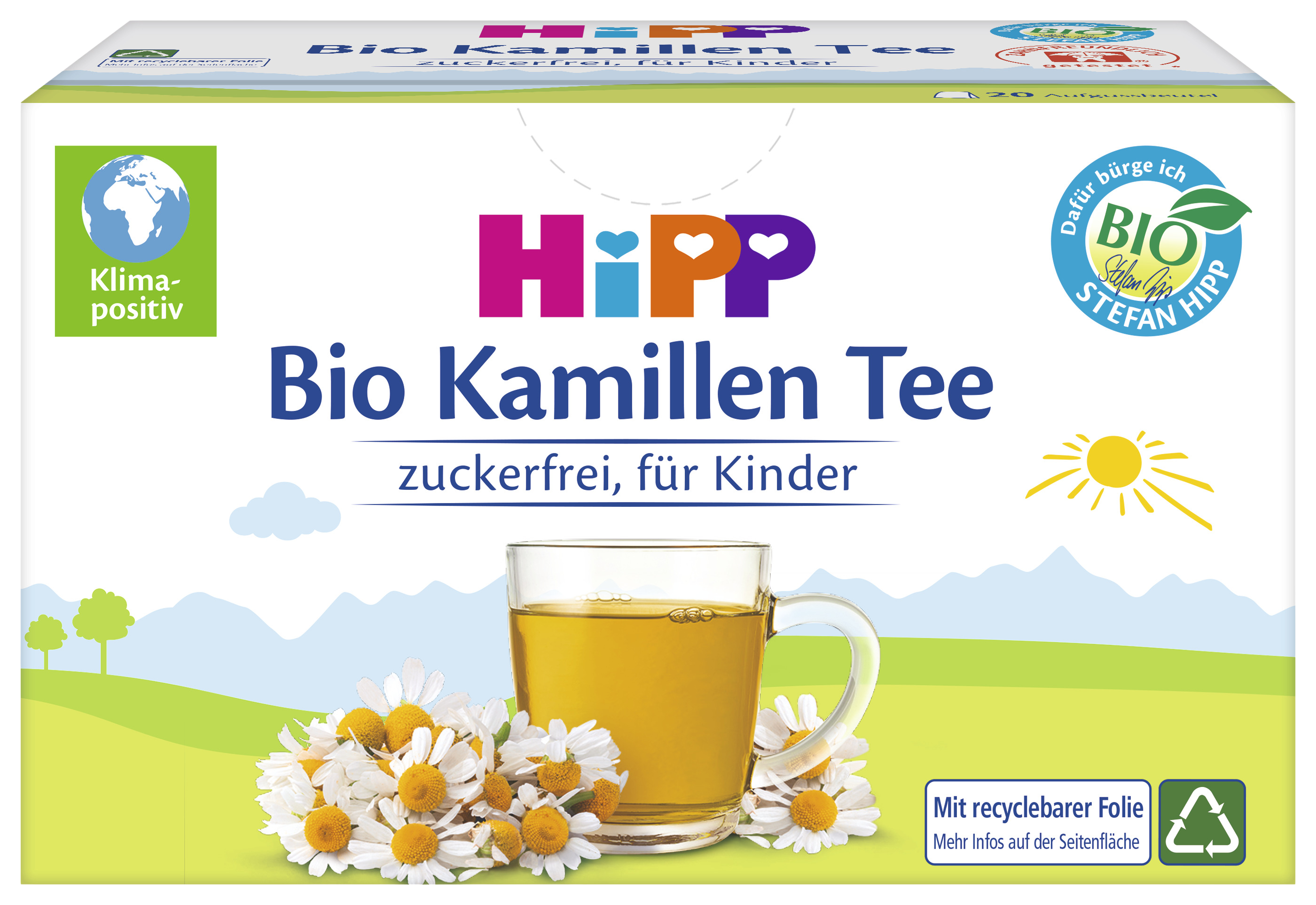 HIPP BIO Heřmánkový čaj 20 x 1.5 g