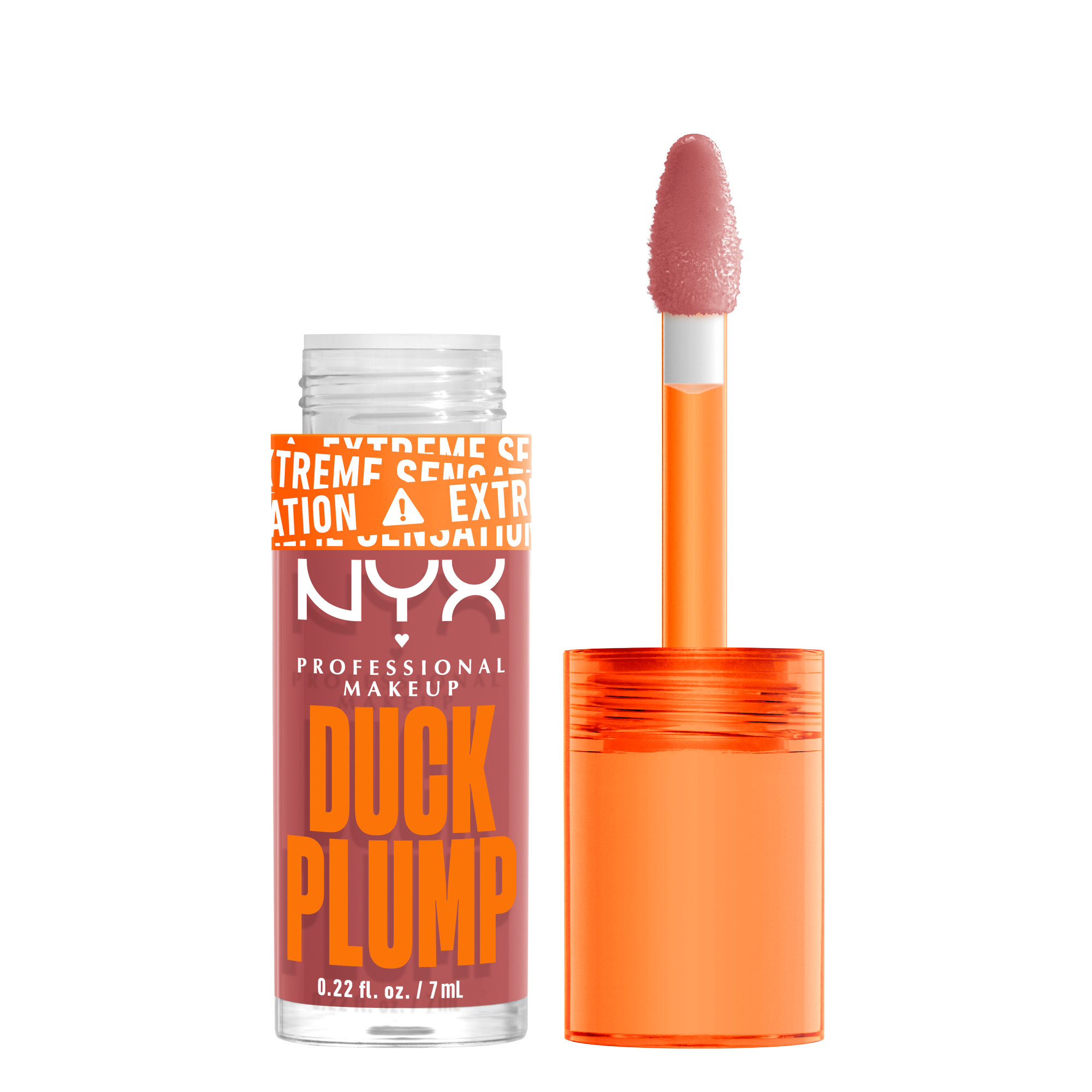 NYX PROFESSIONAL MAKEUP Duck Plump Lip Gloss lesk na rty 03 Nude swings 7 ml
