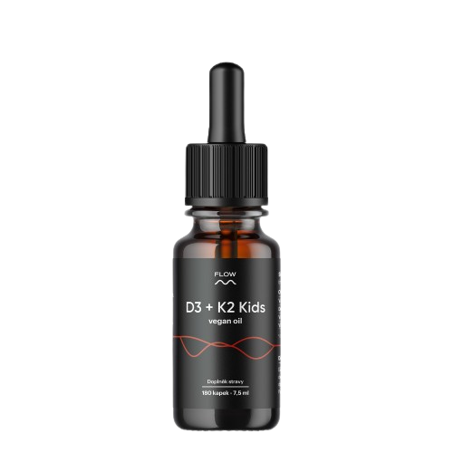 FLOW D3 + K2 Kids Vegan Oil 7.5 ml