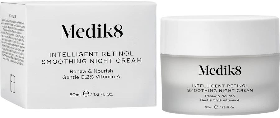 Medik8 Intelligent Retinol Smoothing Night Cream Noční anti-ageing krém s retinolem 50 ml