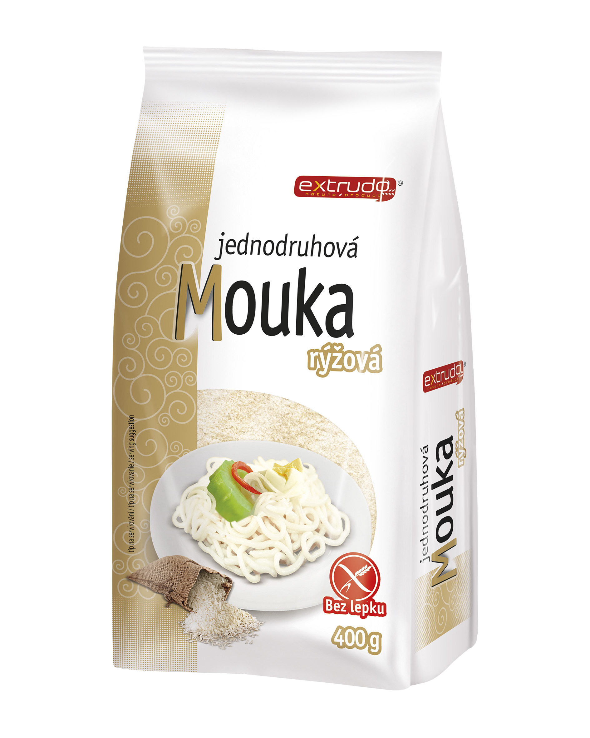 EXTRUDO Bezlepková rýžová mouka