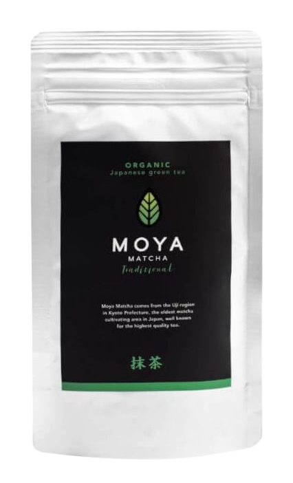 Fotografie MOYA Organic matcha traditional 100 g