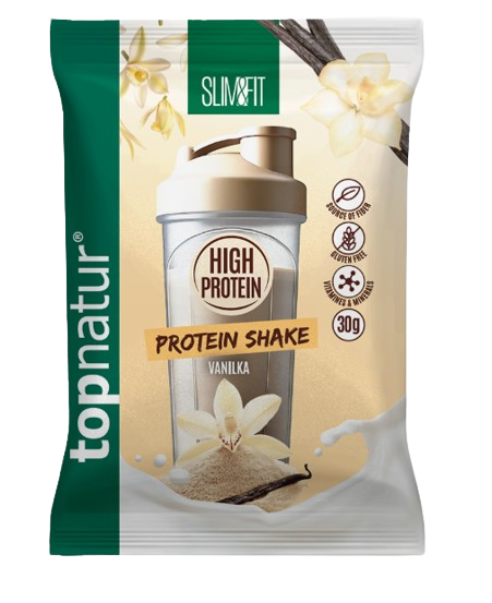 Fotografie TOPNATUR SLIM&FIT Protein Shake vanilka 30 g