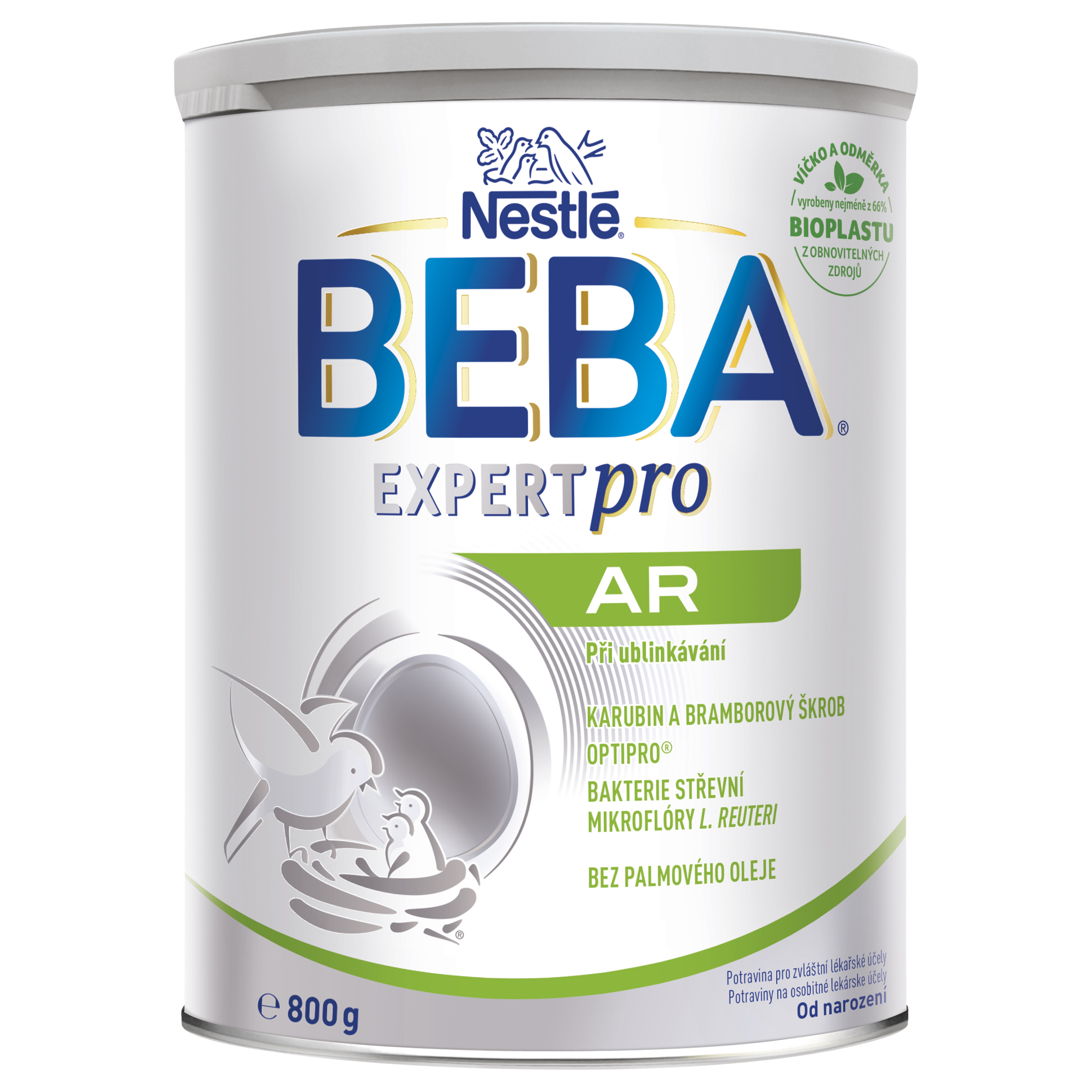Fotografie NESTLÉ BEBA EXPERT pro AR při ublinkávání, mléčná kojenecká výživa 800 g