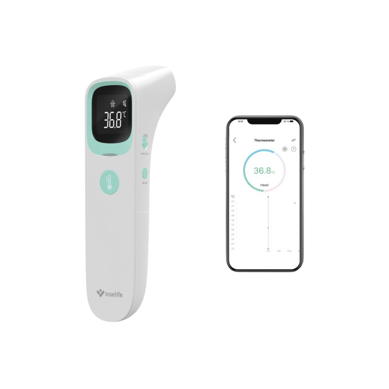 Fotografie TrueLife Care Q10 BT bezkontaktní teploměr TrueLife
