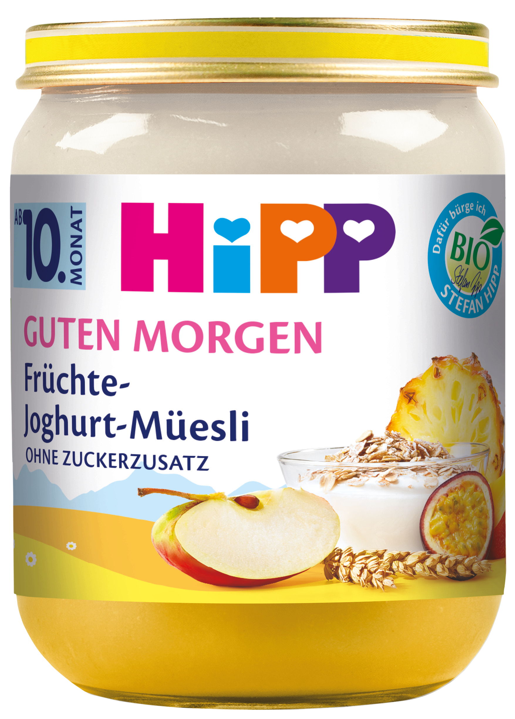 HIPP BIO Müsli s ovocem a jogurtem 160 g