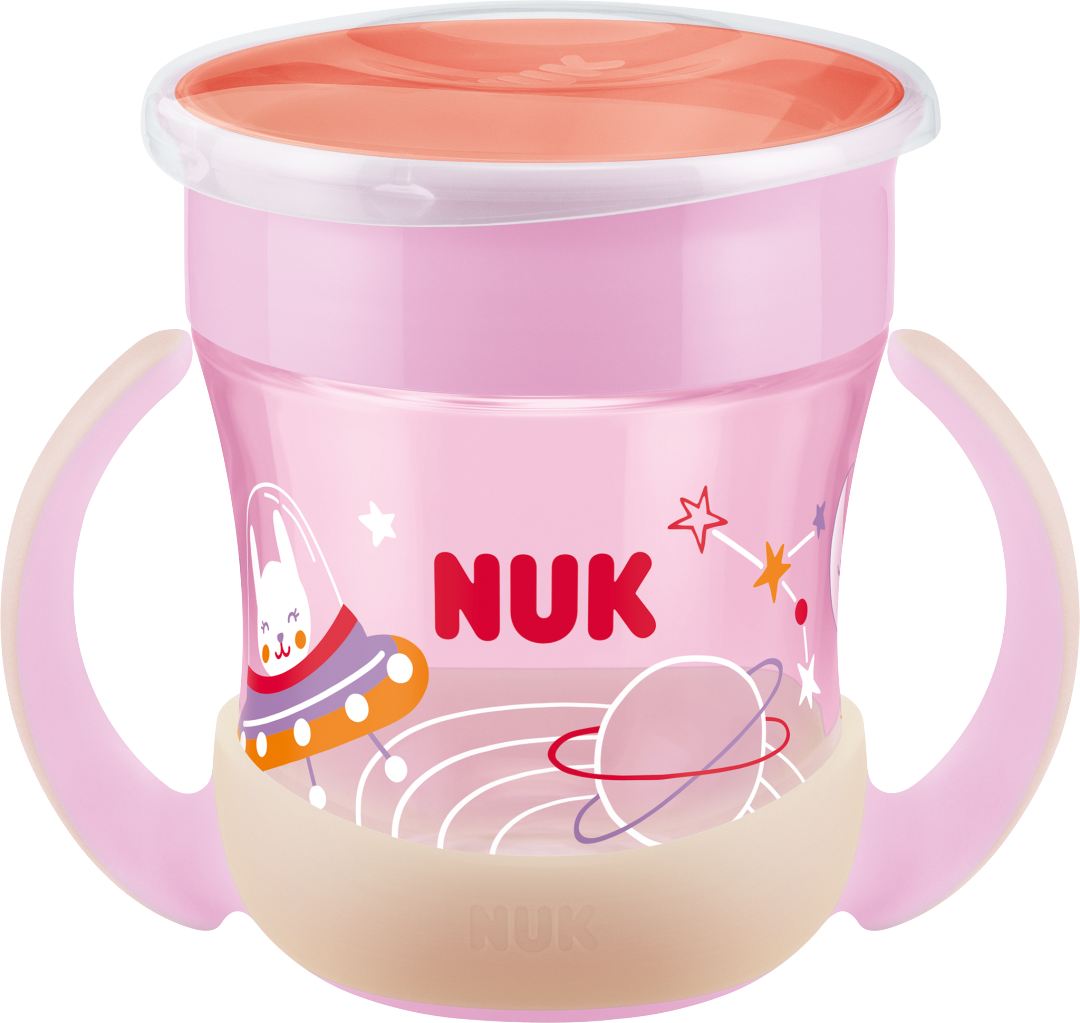 NUK Mini Magic Cup Night, pink 160 ml