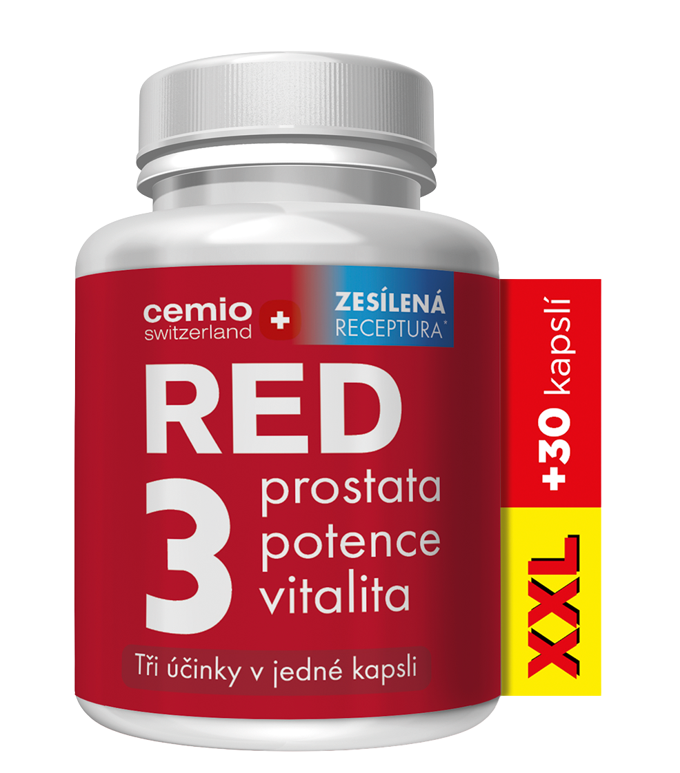 Fotografie CEMIO RED3, XXL 120 kapslí