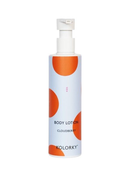 Fotografie KOLORKY Kids body lotion Cloudberry - dětský krém 190 ml
