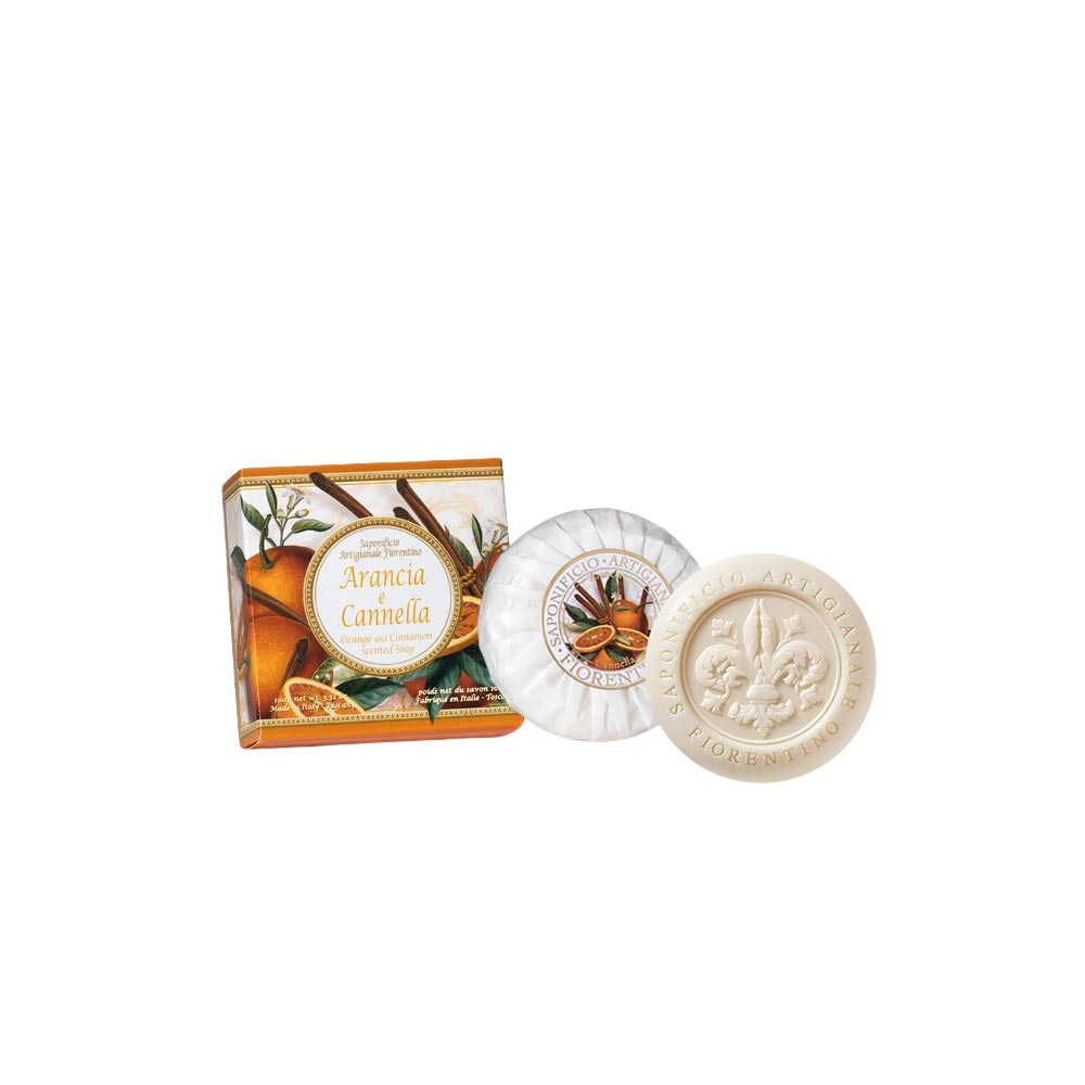 Fotografie SAF FIORENTINO mýdlo Pomeranč a skořice 100 g