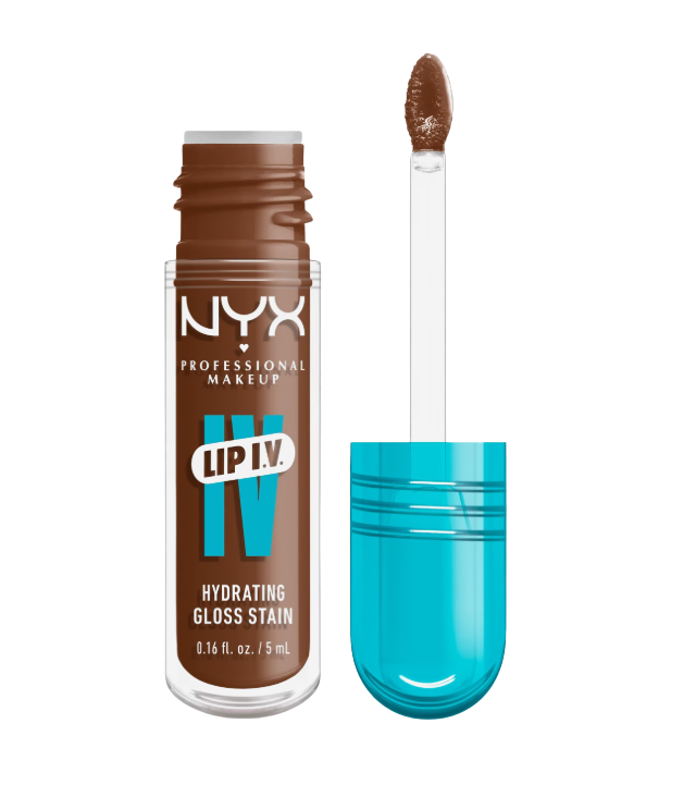 NYX PROFESSIONAL MAKEUP Lip IV Hydrating Gloss Stain, 03 Splash N Spice 5 ml