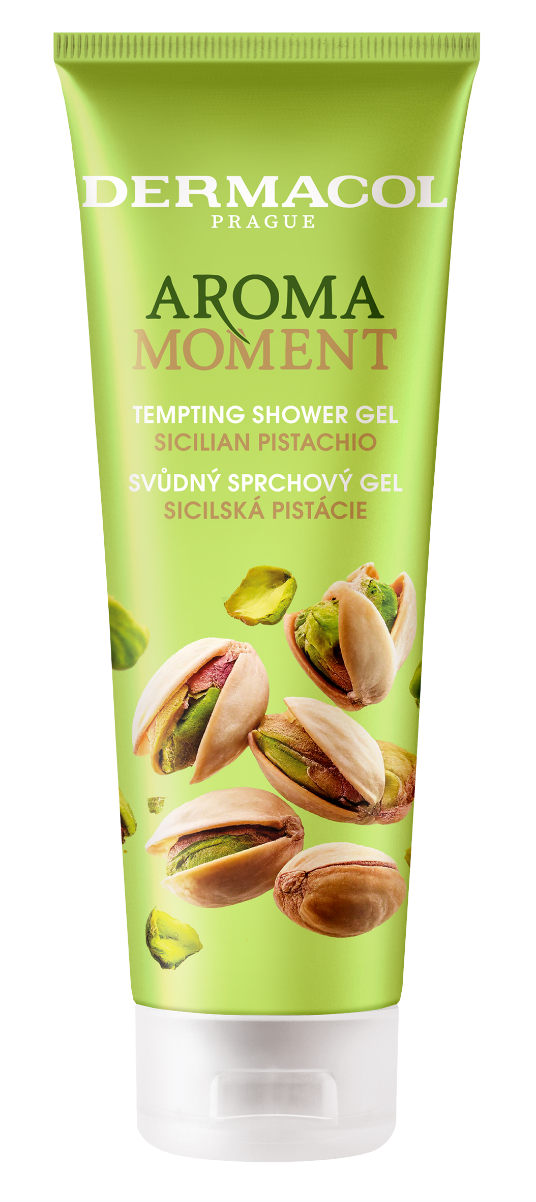 DERMACOL Aroma Moment sprchový gel sicilská Pistácie 250 ml