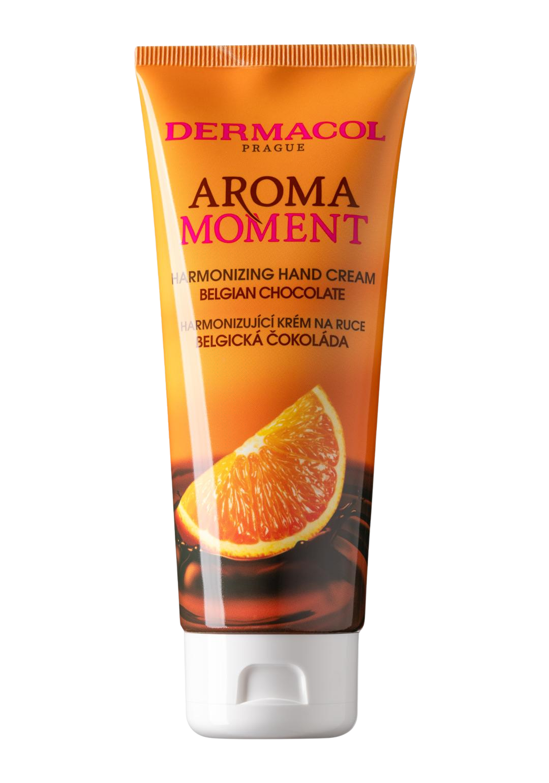 Fotografie DERMACOL Aroma Moment Regenerační krém na ruce - belgická čokoláda 100 ml